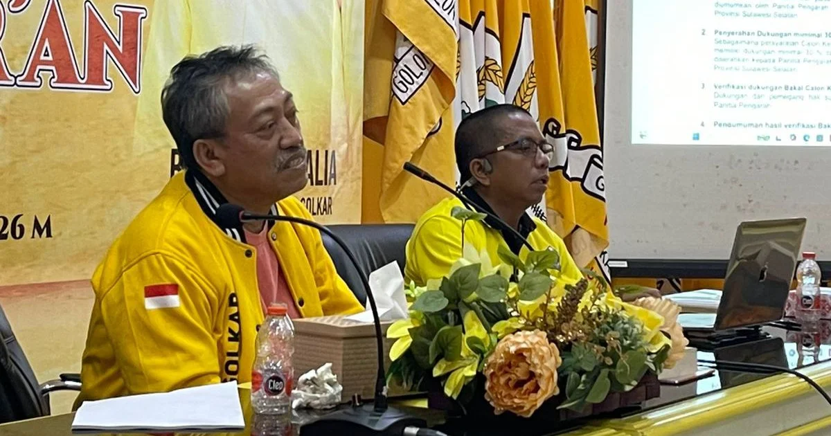 Musda XI Golkar Sulsel Usung Tema Konsolidasi dan Regenerasi, Ini Syarat Calon Ketua