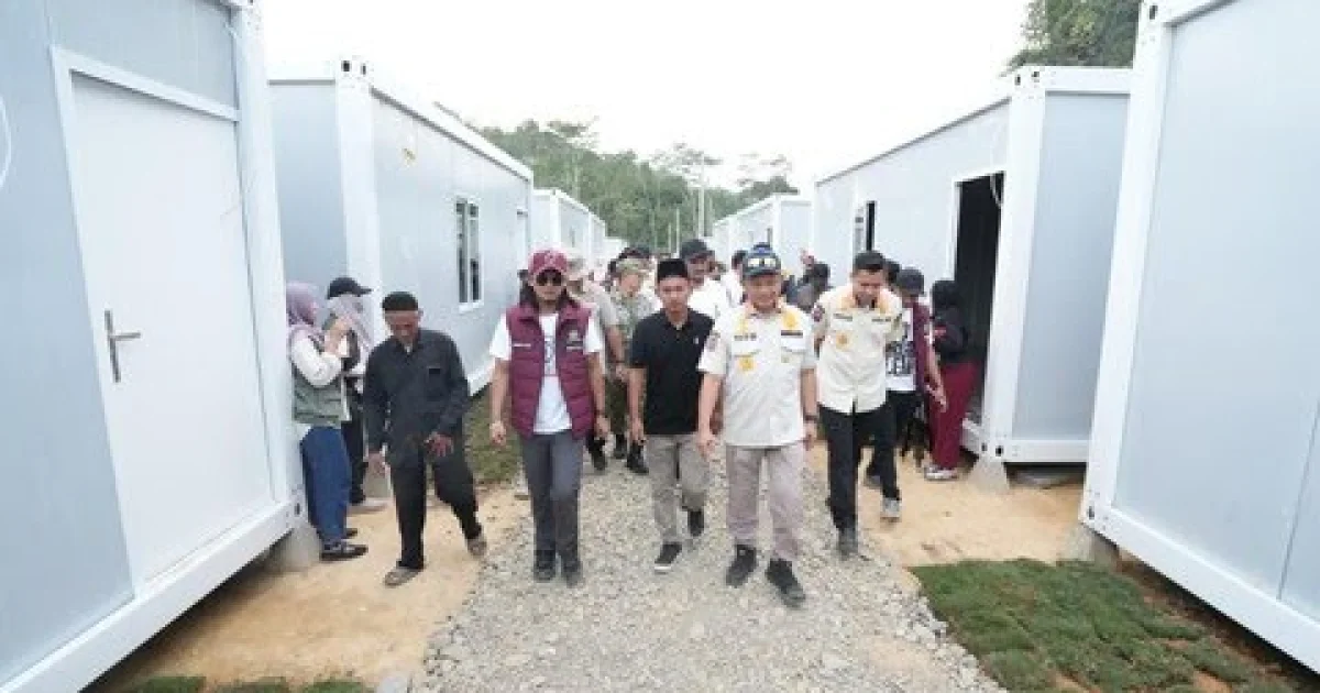 Fasilitas Dikebut, Huntara Lubuk Sidup Segera Dihuni