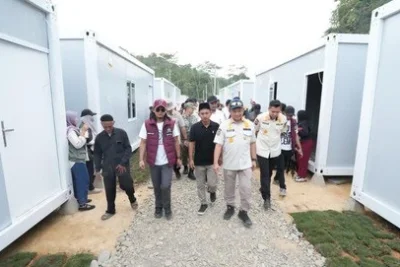 Fasilitas Dikebut, Huntara Lubuk Sidup Segera Dihuni