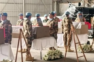 3 Jenazah TNI Gugur di Lebanon Telah Diterbangkan dari Turki ke RI