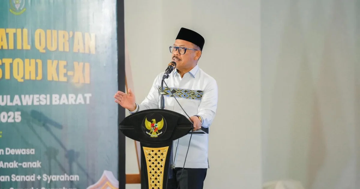 Gubernur Sulbar Suhardi Duka.