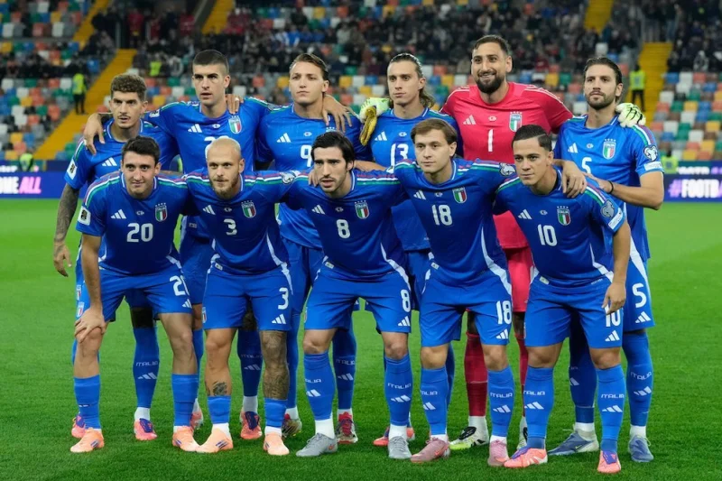 Timnas Italia. Foto: AP/Luca Bruno