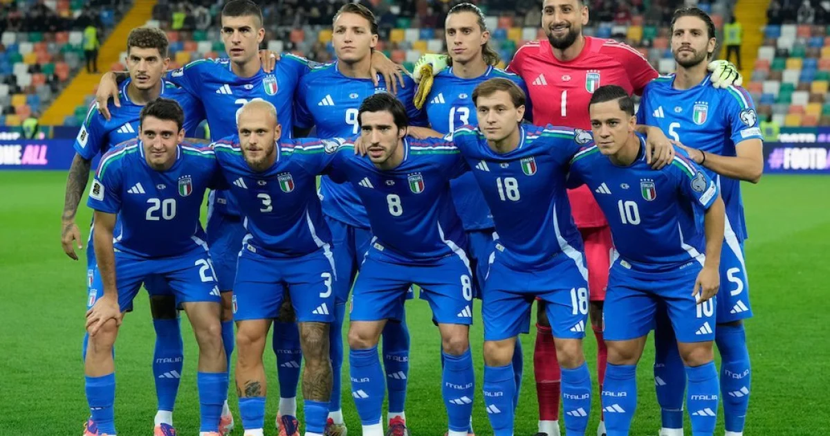 Timnas Italia. Foto: AP/Luca Bruno