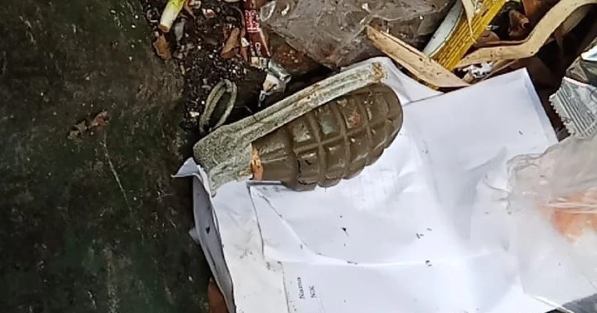 Granat Nanas Aktif Ditemukan di Kantor BPN Makassar, Gegana Langsung Ledakkan