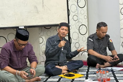 Bawaslu Sulsel menggelar kegiatan Ngabuburit Pengawasan di kantornya, Jalan AP Pettarani, Makassar, Senin (9/3/2026).